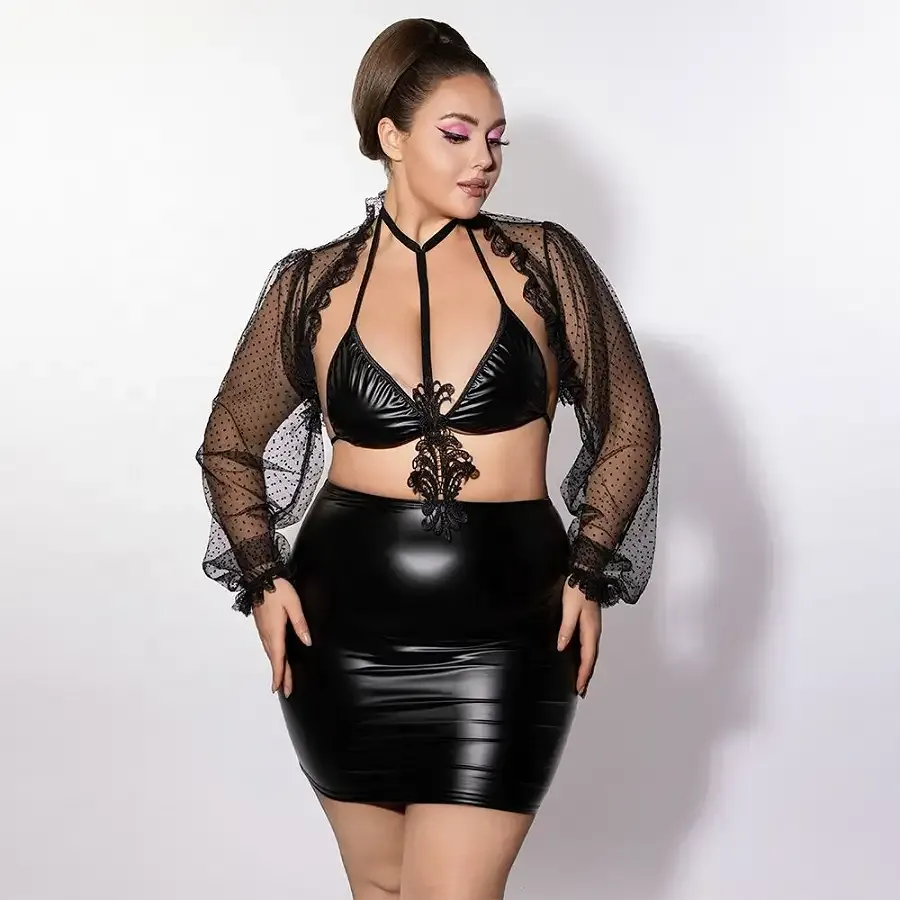 Сукня JSY P61159 Black Plus Size Львів - фото 6