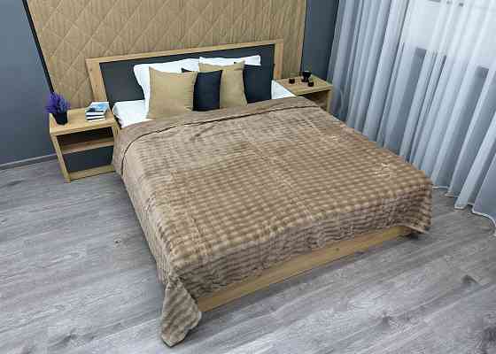 Плед-покривало 200х230 см (+-5см) "Soft Night" Бежевий (87-213) Київ