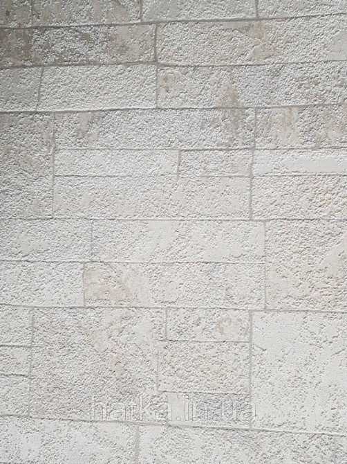 Обои виниловые на флизелине Marburg 31762 Imagine под песчаник структурные белые серые молочные Киев - изображение 2