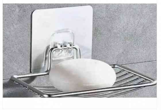 Настенная мыльница, нержавеющая сталь самоклейка Винница