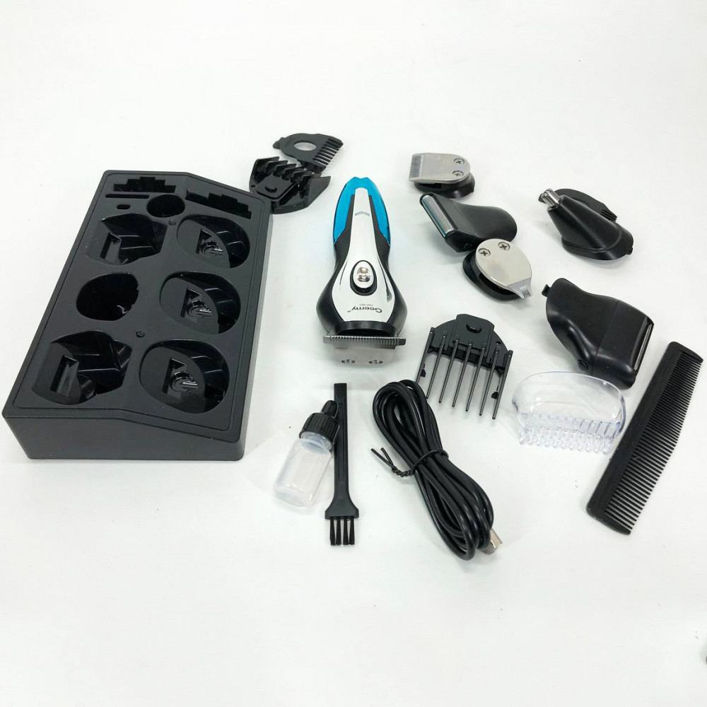 Электрическая машинка с насадкой для бороды Хорошие машинки для стрижки волос дома DX-44 Львов - изображение 11