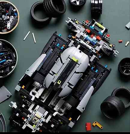 Конструктор машинка 1PEUGEOT 9X8 24H Le Mans, 1775  деталей маштаб 1:10  Пежо Гіперкар Київ