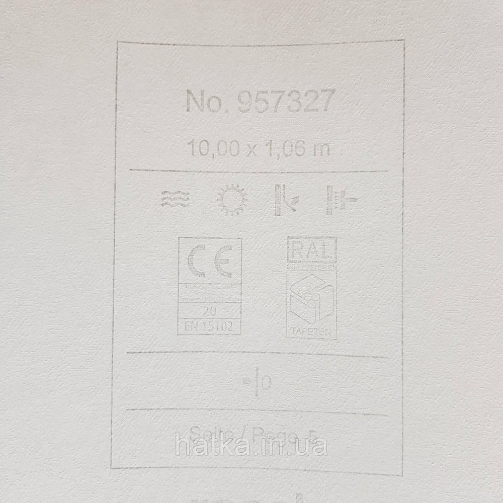 Обои виниловые на флизелине Rasch Raymond1.06х10  под штукатурку структурные молочные белые  977327 Киев - изображение 3