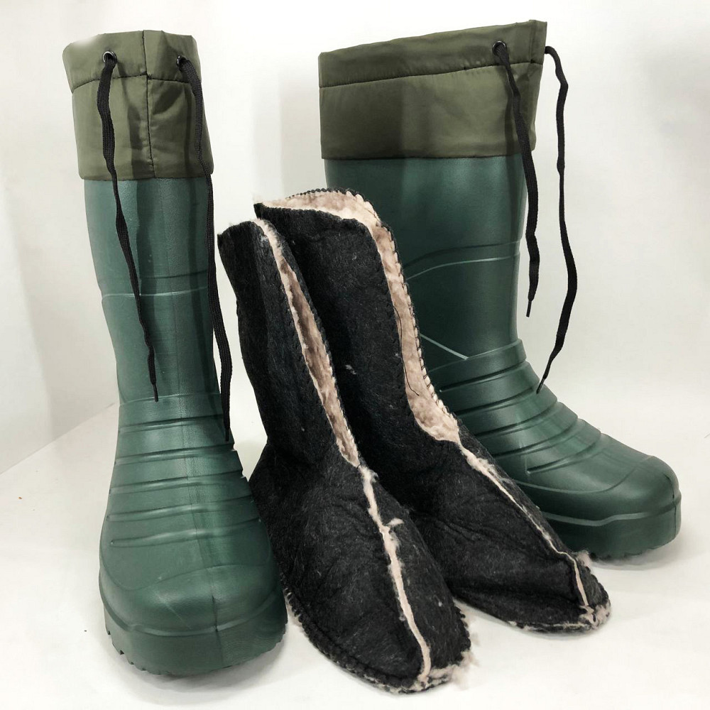 Рыболовные сапоги резиновые 43р 28, 5см, Резиновые сапоги для туризма мужские рабочие ZT-74 Львов - изображение 1