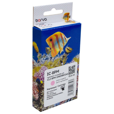 Картридж Barva Canon CLI-8PM (0625B024) 530с (IC-8PM) Винница - изображение 1