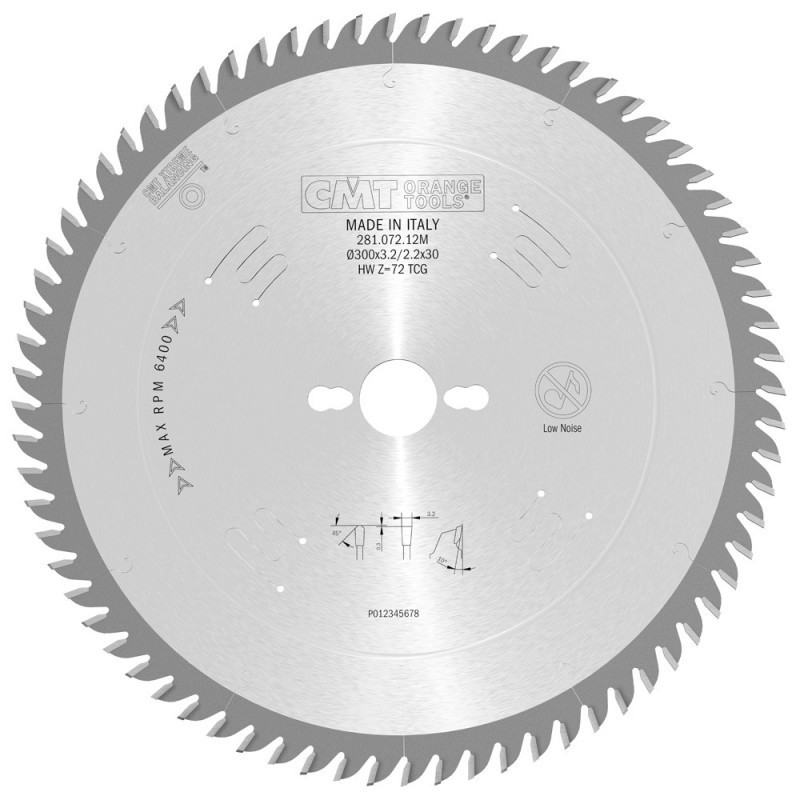 Пиляльний диск по дереву CMT 300x30x72z K3.2/2.2 (281.072.12M) Одесса - изображение 1