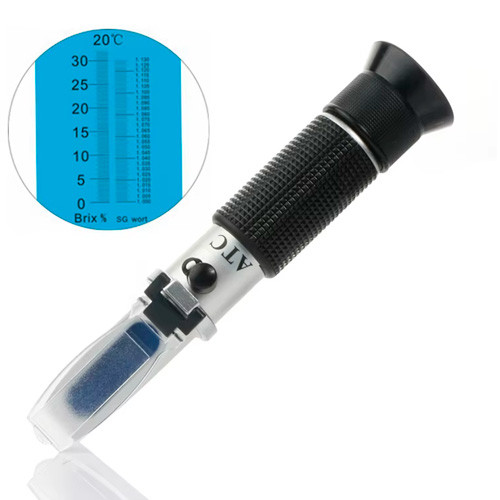 Рефрактометр для сусла пива вина цукру пивоваріння Brix SG ATC RZ120 Вінниця - фото 1