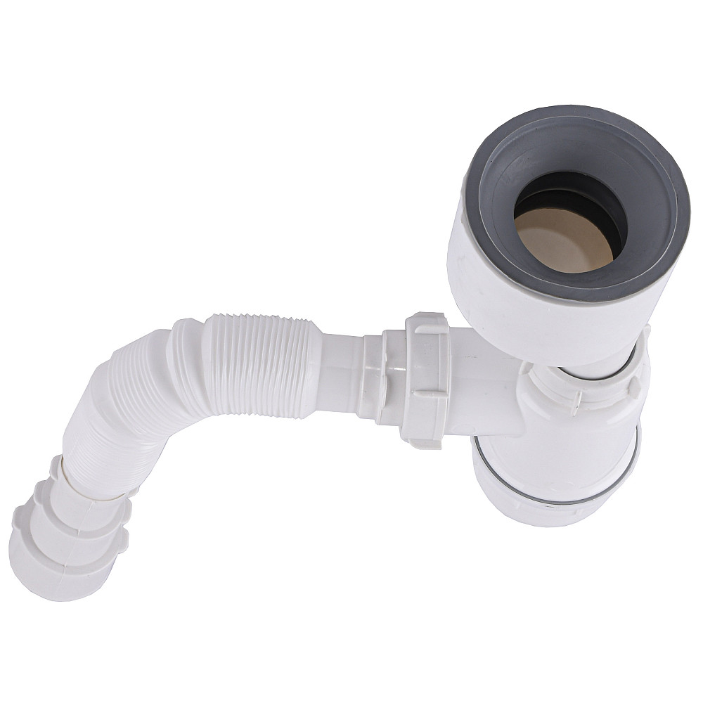 Сифон Waterstal  для пісуара 11/4 з манжетом D 50, з гофрою 40/50 P31009 Луцк - изображение 2