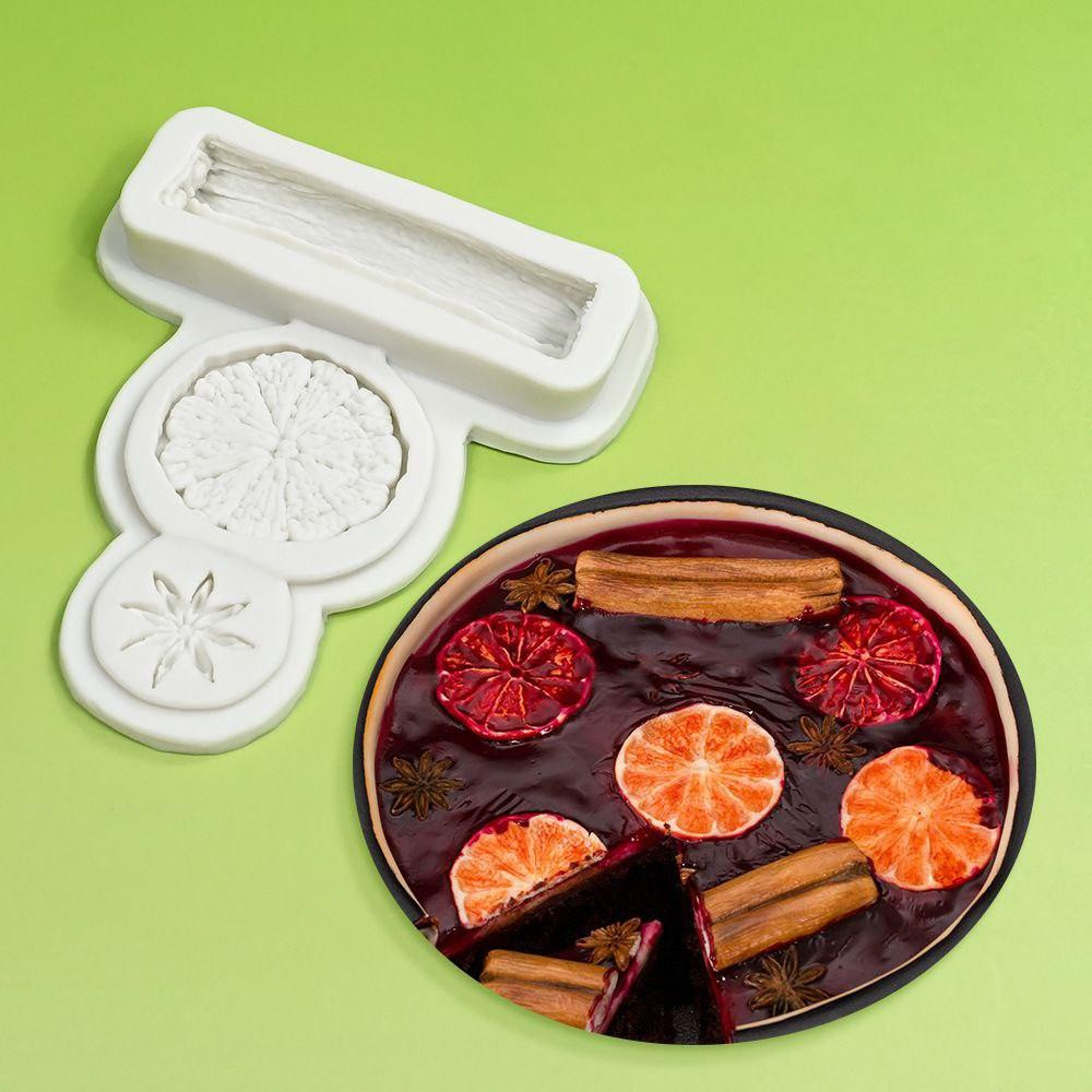 Молд силиконовый Апельсин и специи 100 на 121 мм серый Киев - изображение 13