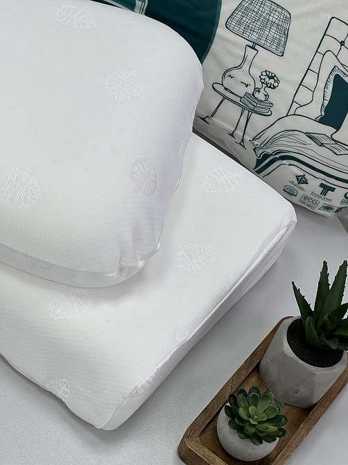 Ортопедична подушка Ideal Textile Curve Pillow 100% латекс 35х55х10 см Таїланд Чернівці - фото 6