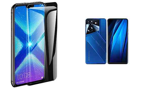 Защитное стекло NeoGlass для Tecno POVA 5, POVA 5 Pro – ультрапрозрачное и устойчивое Киев