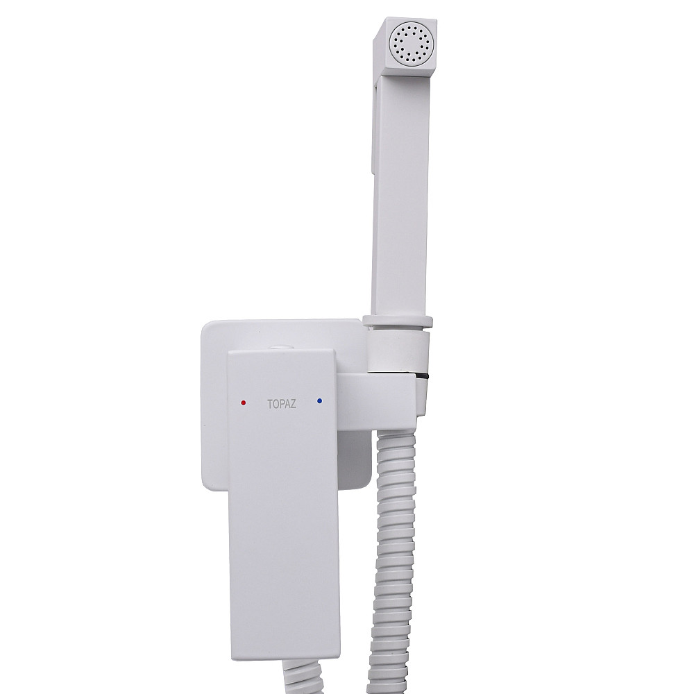 Змішувач гігієнічний TOPAZ  ODISS TO 18604-H62-WW Луцк - изображение 2