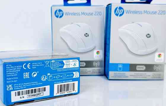 Нова Бездротова Оптична Мишка Миша HP 220 Wireless Біла (7KX12AA) Харків
