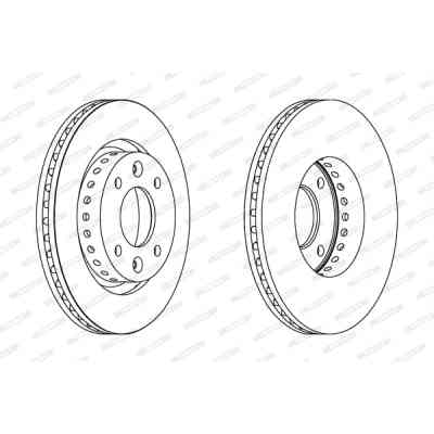 Гальмівний диск FERODO DDF1397 Вінниця