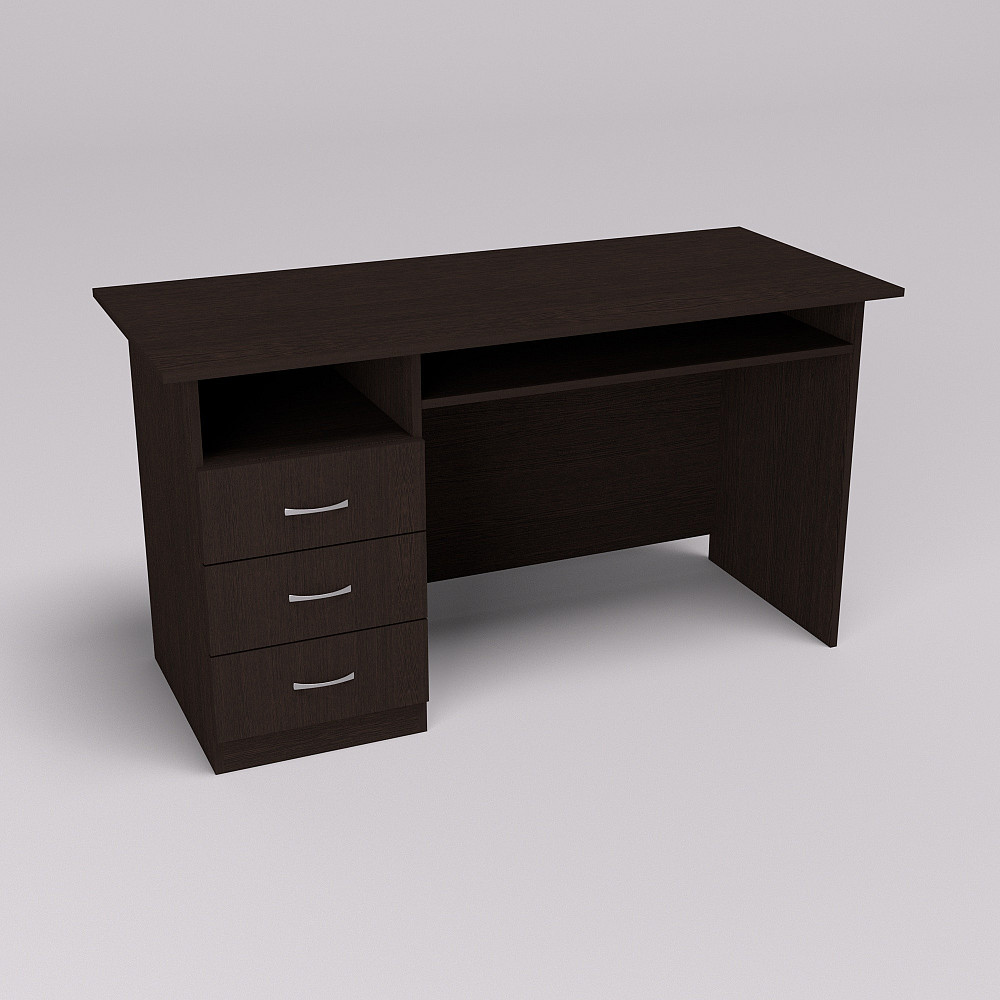 Стіл офісний ОСП-3, Венге Магія, 1400/600/760 Львів - фото 1