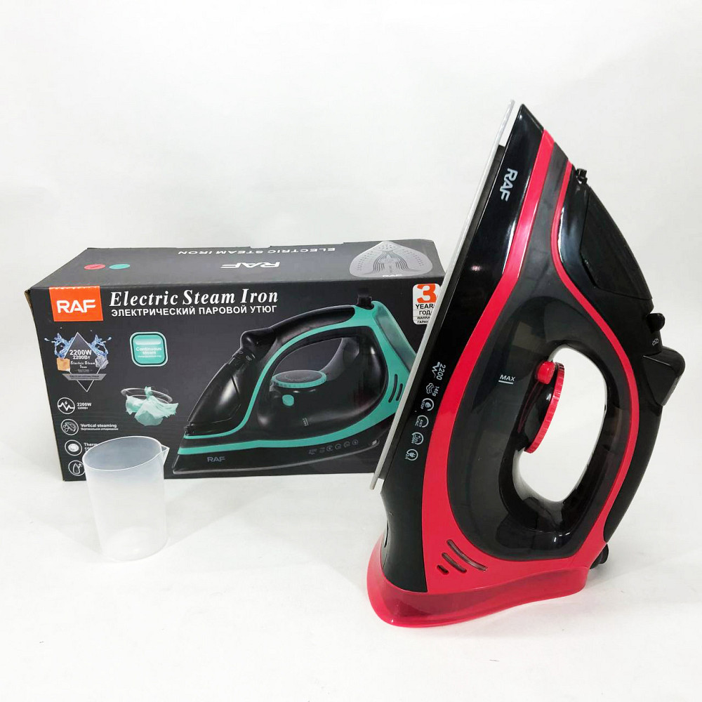 Праска з парою для прасування RAF R.1250 2200 Вт, Праска парова для делікатного прасування JB-13 Львів - фото 2