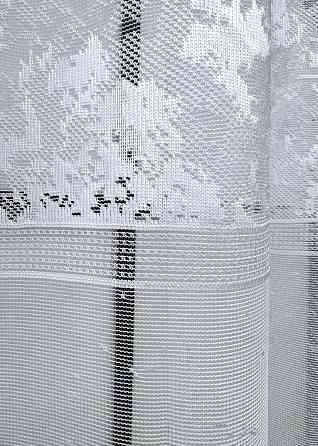 Тюль жаккард VR-Textil № 1604т Арка на кухню цвет белый 400х160 см (53-0020) Киев