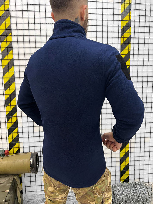 Флісова кофта синя дснс мнс поліція флісу Одеса - фото 3