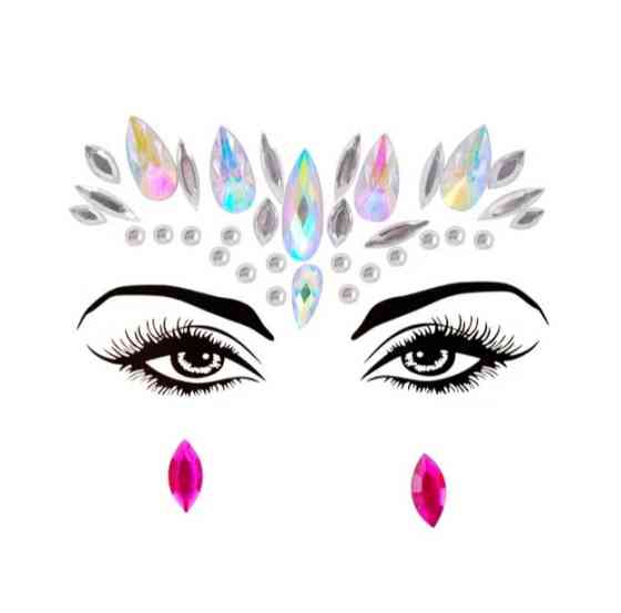 Камені стрази на очі one size різнобарвний Київ