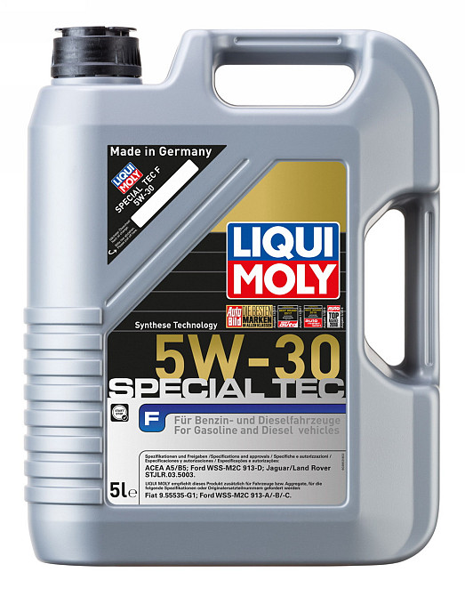 LIQUI MOLY 2326 Special Tec F 5W-30 — Повністю синтетична моторна олива | Надійний захист двигунів Ford, Volvo, Jaguar та Land Rov Ковель - фото 1