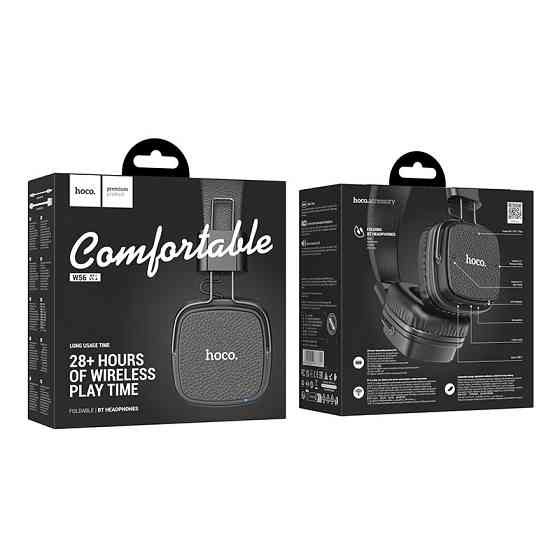 Бездротові накладні навушники HOCO W56 Earl BT headphones Black Одеса