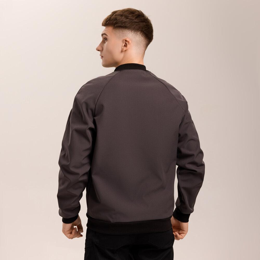 Бомбер Pobedov Thunder Темно-сірий M OWbb3 167Mdge Київ - фото 7