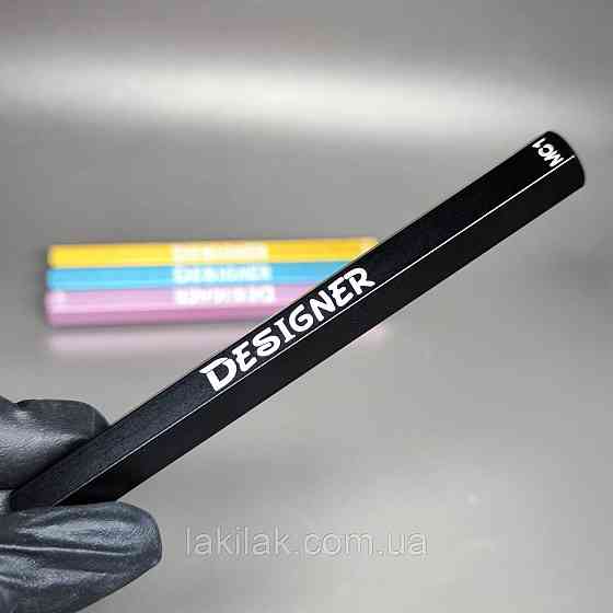 Двоcторонній магнит Designer МС1 (чорний) 12см Херсон