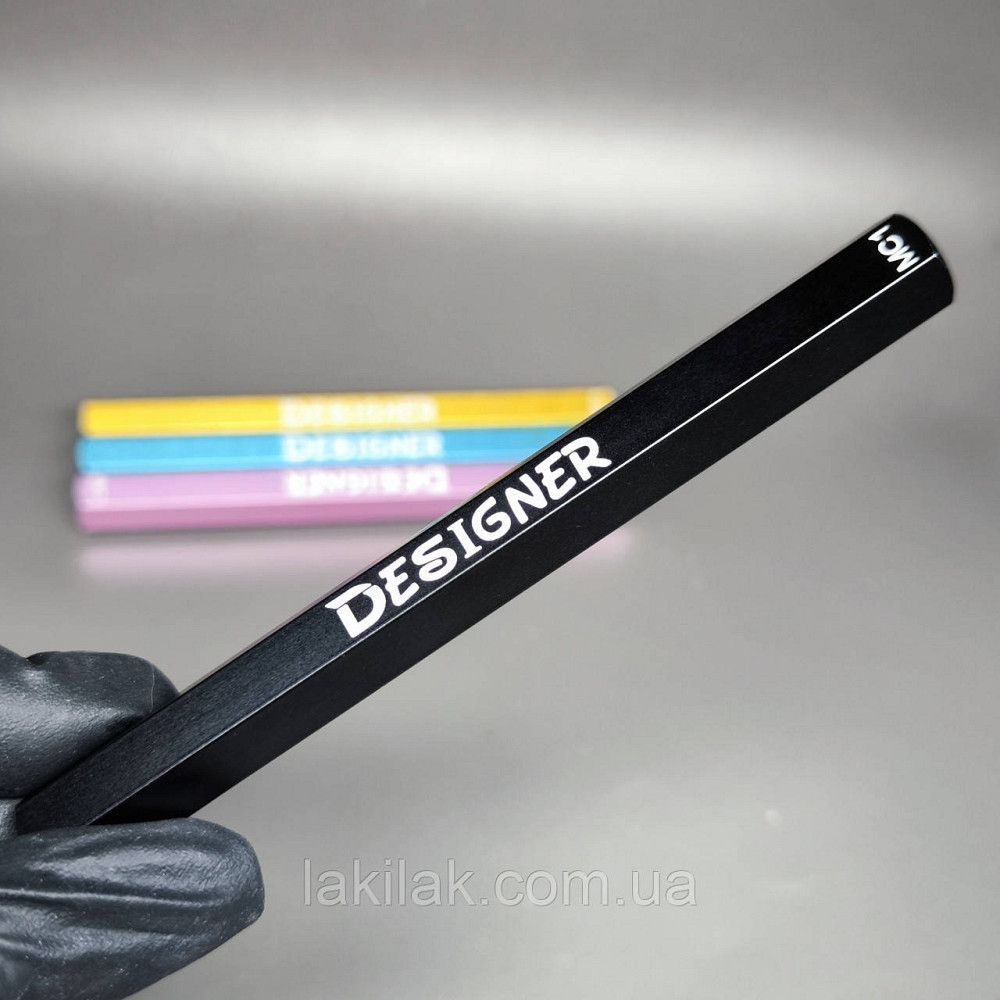 Двоcторонній магнит Designer МС1 (чорний) 12см Херсон - изображение 1