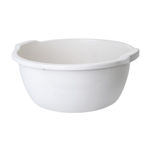 Таз 15л круглий біла троянда Алеана Житомир - фото 1