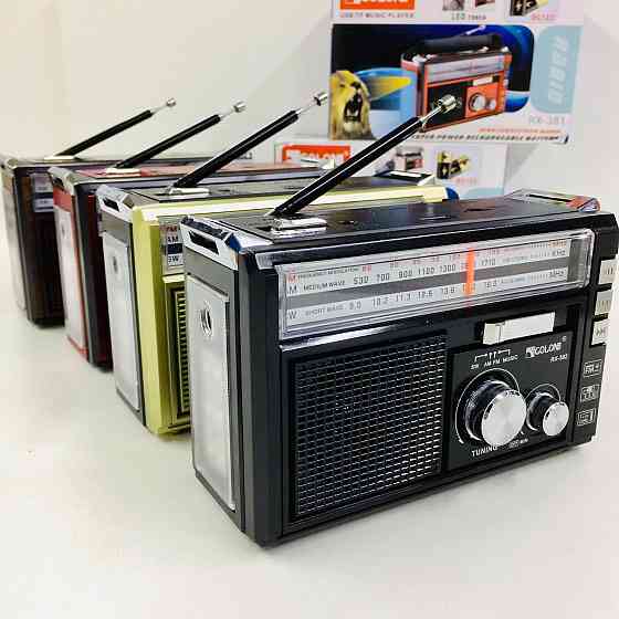 Радіоприймачі-GOLON-RX-381 USB+SD (36 шт./яский) Київ