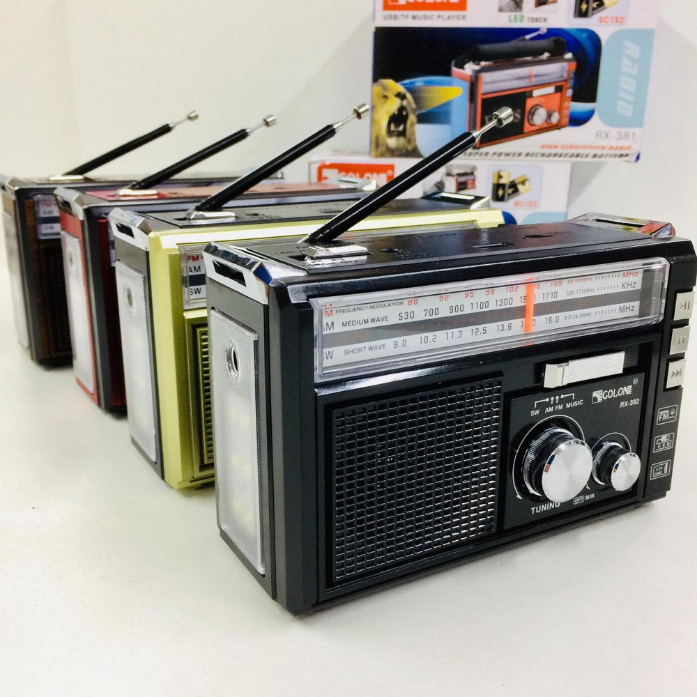 Радіоприймачі-GOLON-RX-381 USB+SD (36 шт./яский) Одеса - фото 1