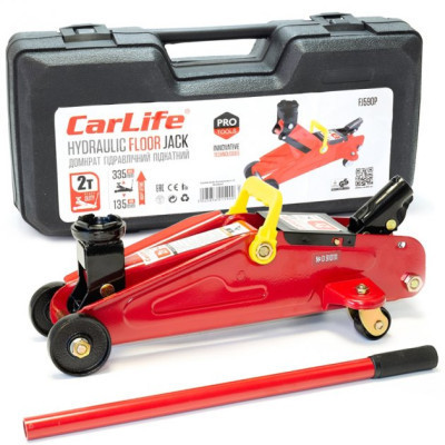 Домкрат CarLife підкатний 2т, 135-335мм (FJ590P) Вінниця - фото 5