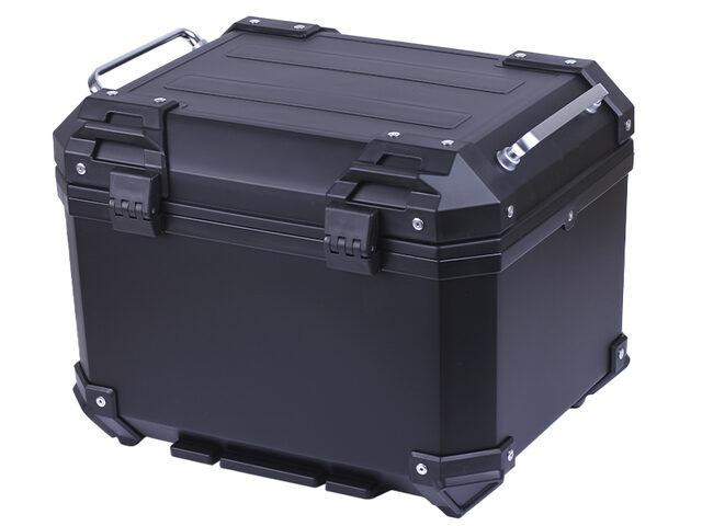 Кофр прямоугольный для мотоцикла, пластиковый черный, 45л Мукачево - изображение 3