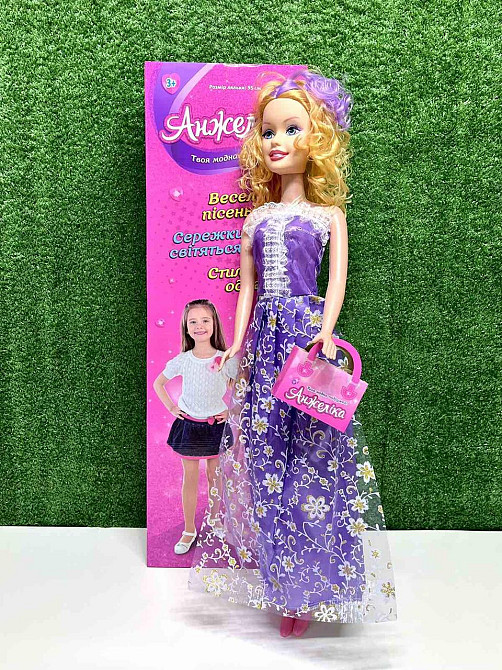 Лялька ростова Анжеліка 91см співає українські пісні підсвічування Вид 3 (A1843 I UA ) Чернігів - фото 1