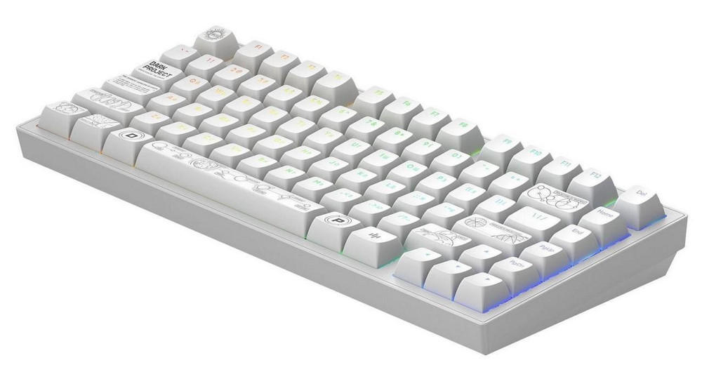 Клавіатура Dark Project ALU81 Terra Nova White (DPKB_NOVA_81_ANSI_WHITE_UA) ( Білий ) Харьков - изображение 6