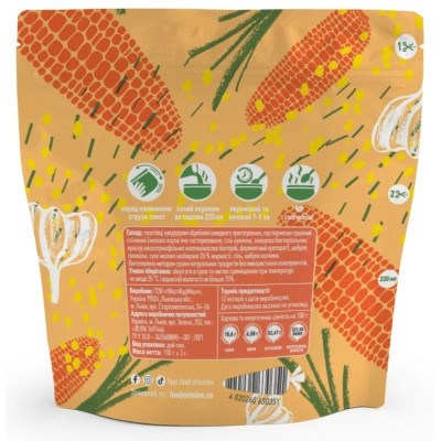 Їжа швидкого приготування Food Mission Каша кукурудзяна з пармезаном 100 г (fm.30351) Вінниця - фото 2