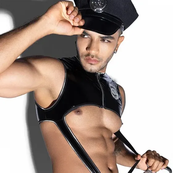 Чоловічий еротичний костюм поліцейського JSY 9107 One Size Львів