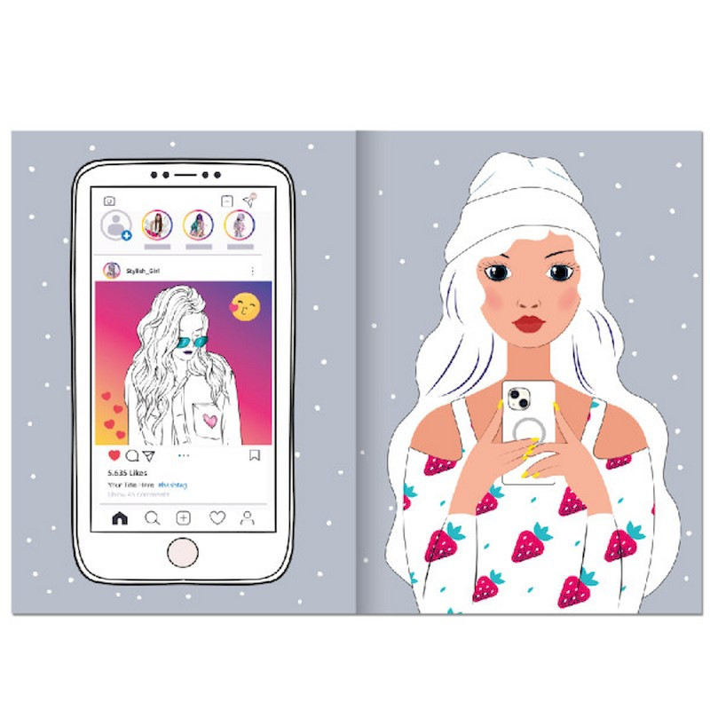 Дитяча розмальовка "Girls' Lifestyle" РМ-88-03 серія "Dream & Style" Вінниця - фото 2