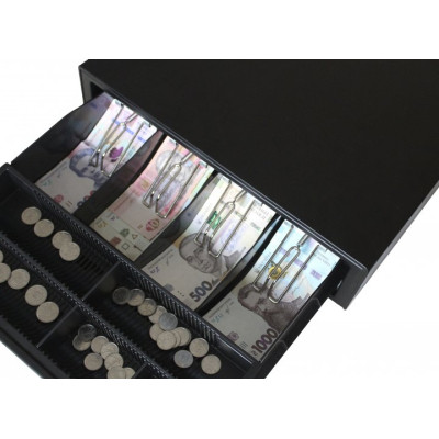 Денежный ящик ІКС E4141A Black, 24V (E4141A BLACK 24V) Винница - изображение 2