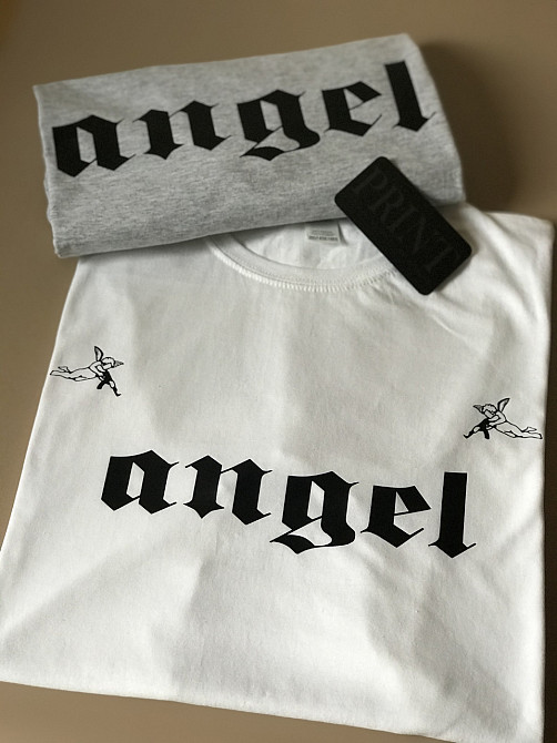 Парні футболки для хлопця та дівчини ANGEL Чернівці - фото 3