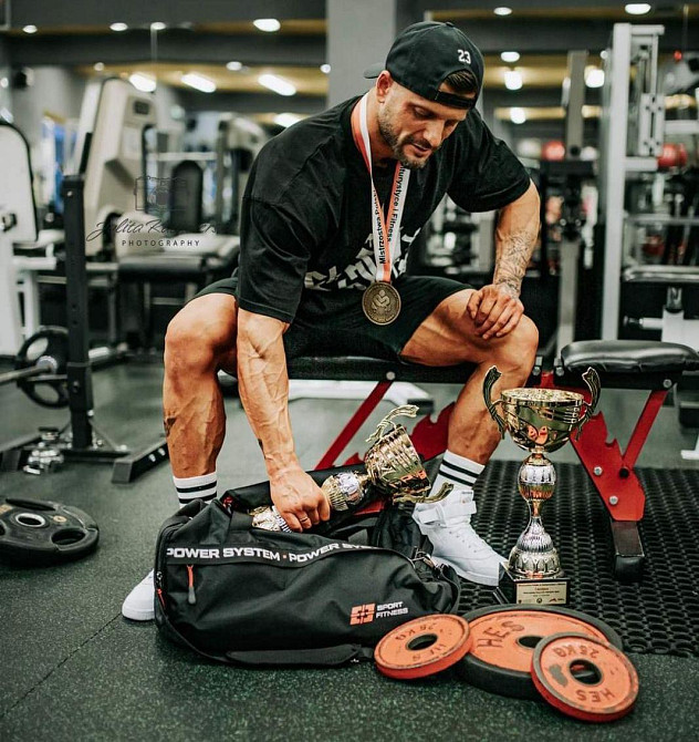 Спортивна сумка Power System PS-7012 Gym Bag-Dynamic (38л.) Black/Red Луцк - изображение 3