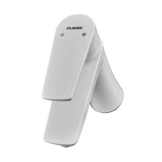 Змішувач для умивальника Plamix Oscar-001 білий    ( PM0022 ) 36169 Харків