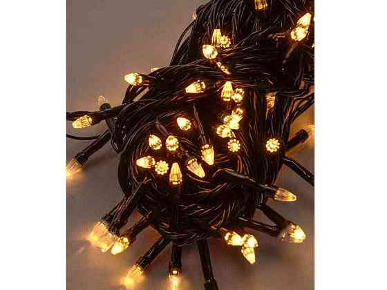 Гирлянда КОНУС 100 led черный провод, теплая 1210-07 ТМ КИТАЙ Киев