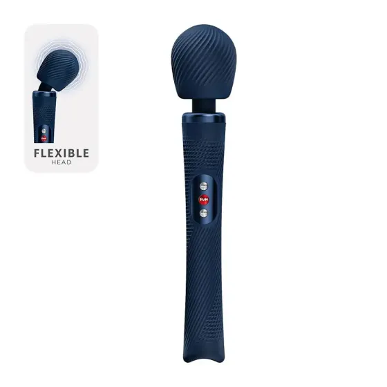 Вібромасажер Fun Factory VIM Vibrating Wand Nightblue, суперпотужний та легкий, до 6 годин роботи Львів
