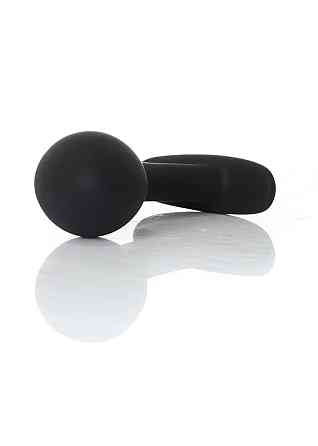 Анальна пробка силіконова Jewellery Curved PLUG- M Sex Aura Київ