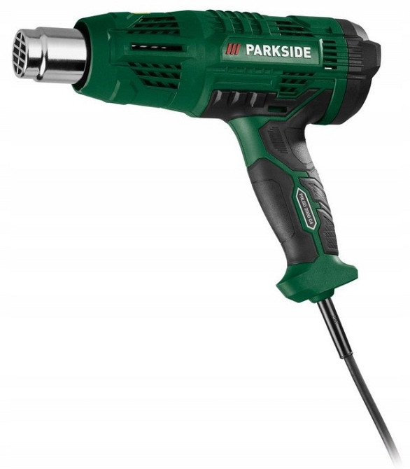 Електричний будівельний фен з дисплеєм 5 режимів і 4 насадками Parkside (PHLGD 2000 C4) Нововолинськ - фото 5