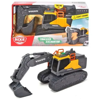 Спецтехника Dickie Toys Экскаватор Вольво со звук. и свет. эффект., 23 см (3723008) Винница