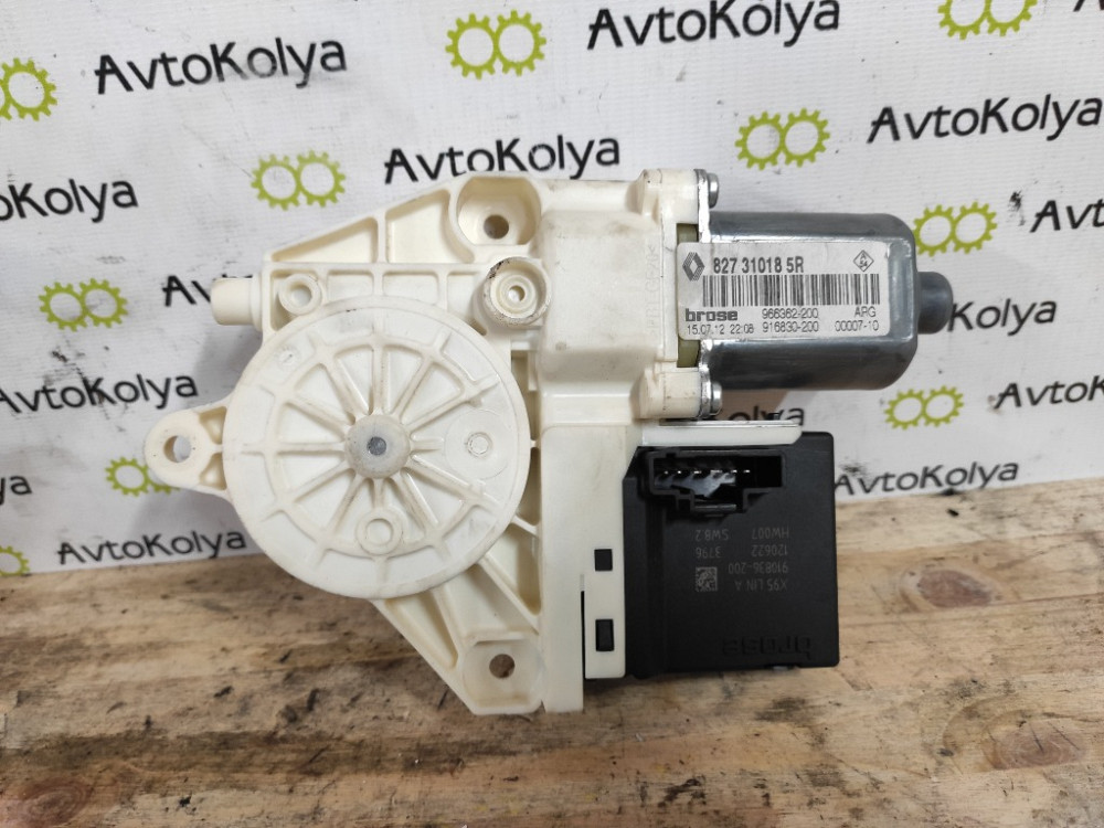 Моторчик склопідйомника задній лівий Renault Megane III 2008-2015 (827310185R) Ковель - фото 3