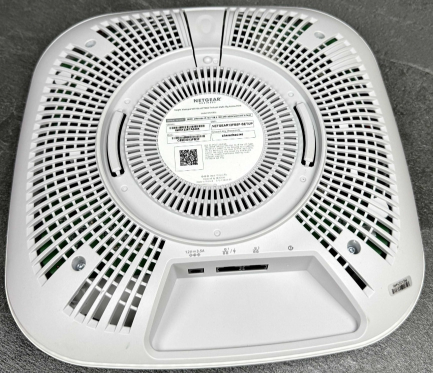 Мережеве обладнання Точка доступу: Netgear Wax630e AXE7800 Wi-Fi 6E POE. Київ - фото 3