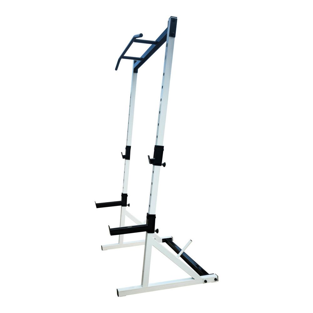 Стойки под штангу со страховкой и турником 50 на 50 мм Белый Киев - изображение 3